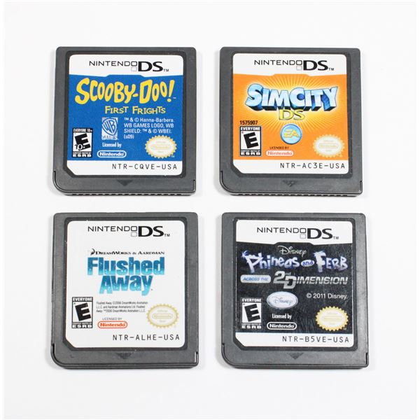 NINTENDO DS GAMES INCLUDING DREAMWORKS FLUSHED