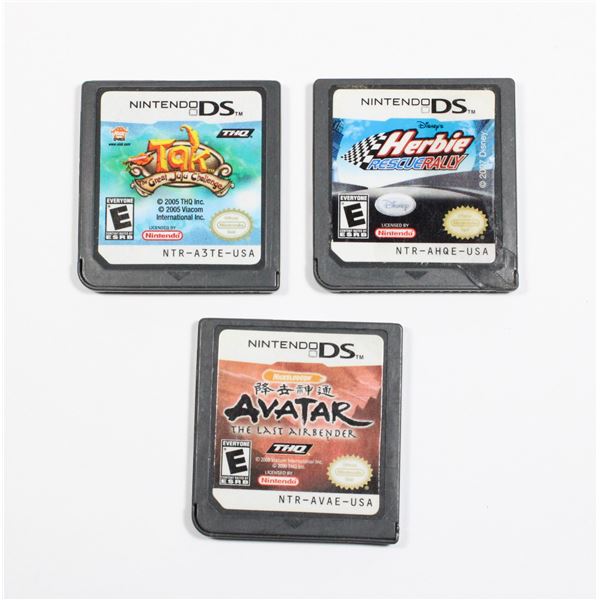 NINTENDO DS GAMES INCLUDING TAK THE GREAT JUJU