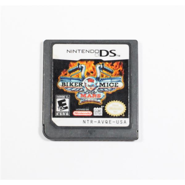 NINTENDO DS BIKER MICE FROM MARS GAME