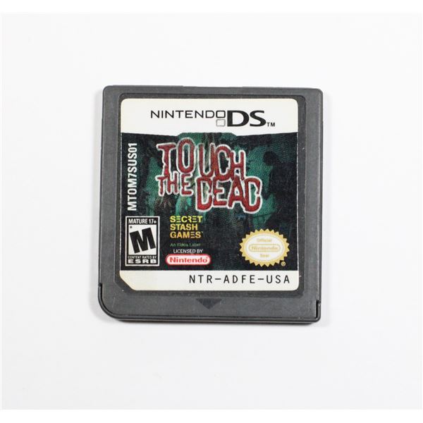 NINTENDO DS TOUCH THE DEAD GAME