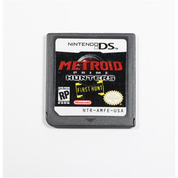 NINTENDO DS METROID PRIME HUNTERS FIRST HUNT GAME