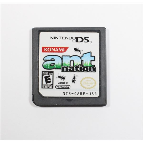 NINTENDO DS ANT NATION GAME