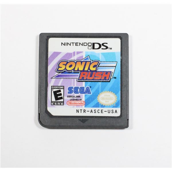 NINTENDO DS SONIC RUSH GAME