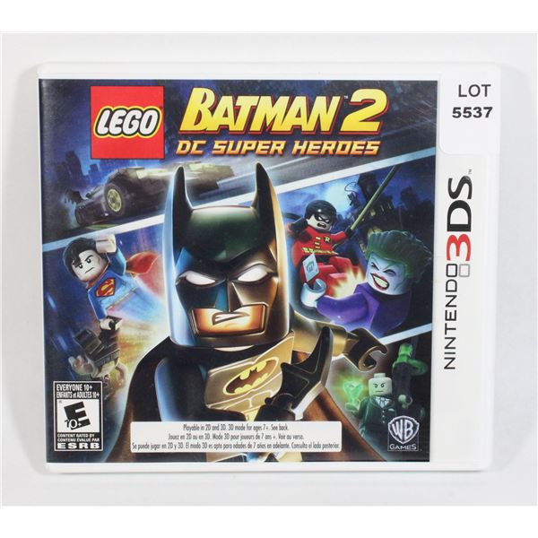 NINTENDO 3DS LEGO BATMAN 2 DC SUPER HEROES GAME