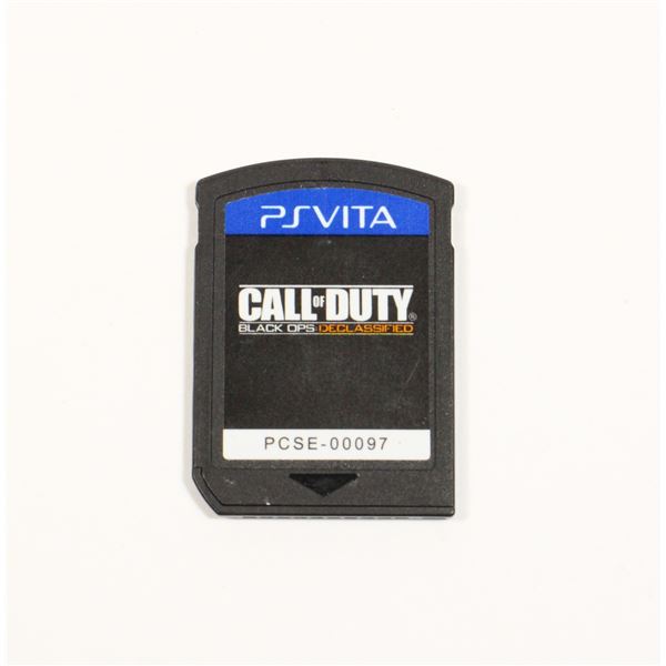 PS VITA CALL OF DUTY BLACK OPS DECLASSIFIED GAME