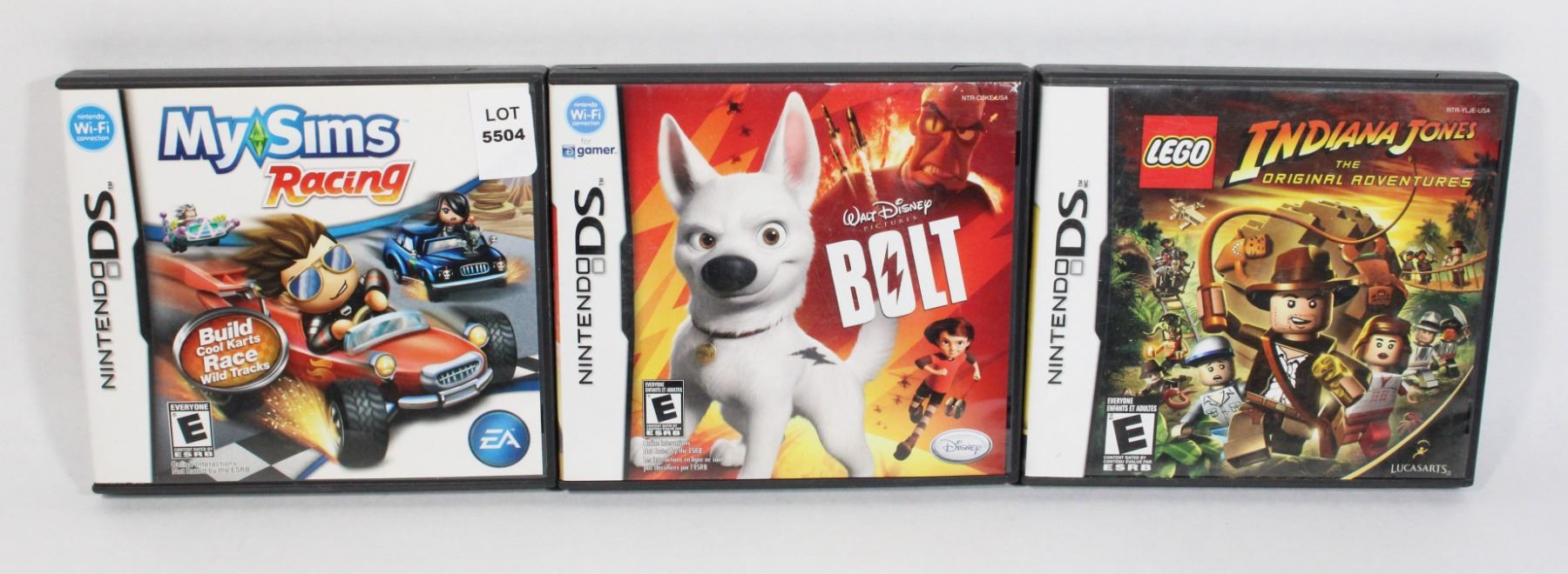 Sims Racing Ds NINTENDO DS GAMES MY SIMS RACING, DISNEY BOLT,