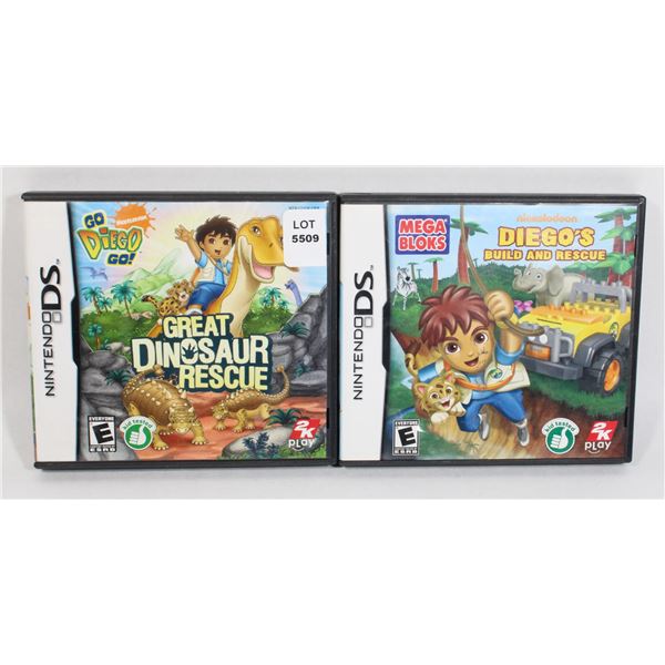 NINTENDO DS NICKELODEON GO DIEGO GO GREAT