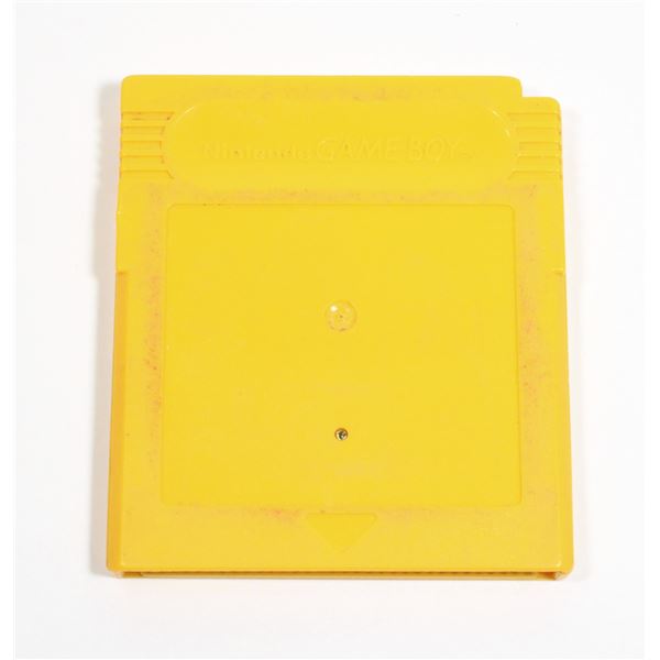 NINTENDO GAMEBOY POKEMON YELLOW (NO LABEL) PICTURES OF BOARD ADDED