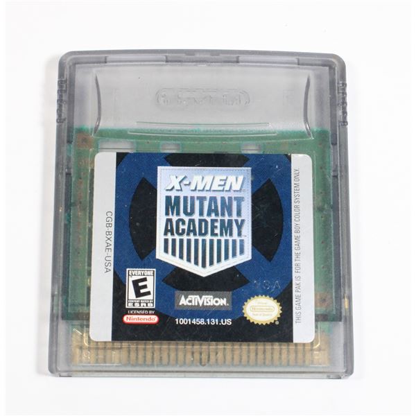 NINTENDO GAMEBOY COLOR X-MEN MUTANT ACADEMY GAME