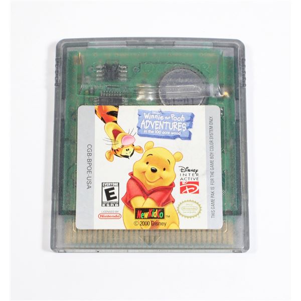NINTENDO GAMEBOY COLOR WINNIE THE POOH ADVENTURES