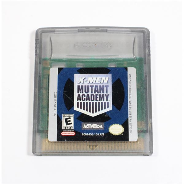 NINTENDO GAMEBOY COLOR X-MEN MUTANT ACADEMY GAME