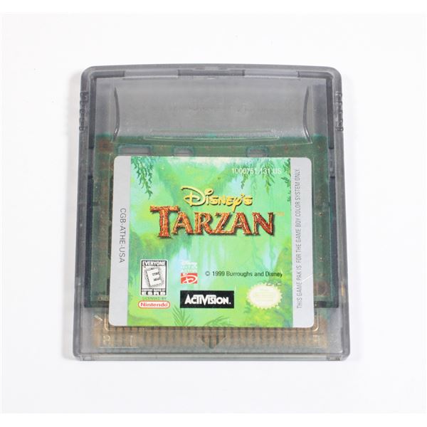 NINTENDO GAMEBOY COLOR DISNEY'S TARZAN GAME