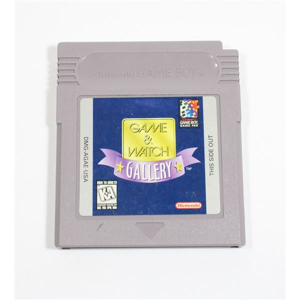 NINTENDO GAMEBOY GAME & WATCH GALLERY GAME