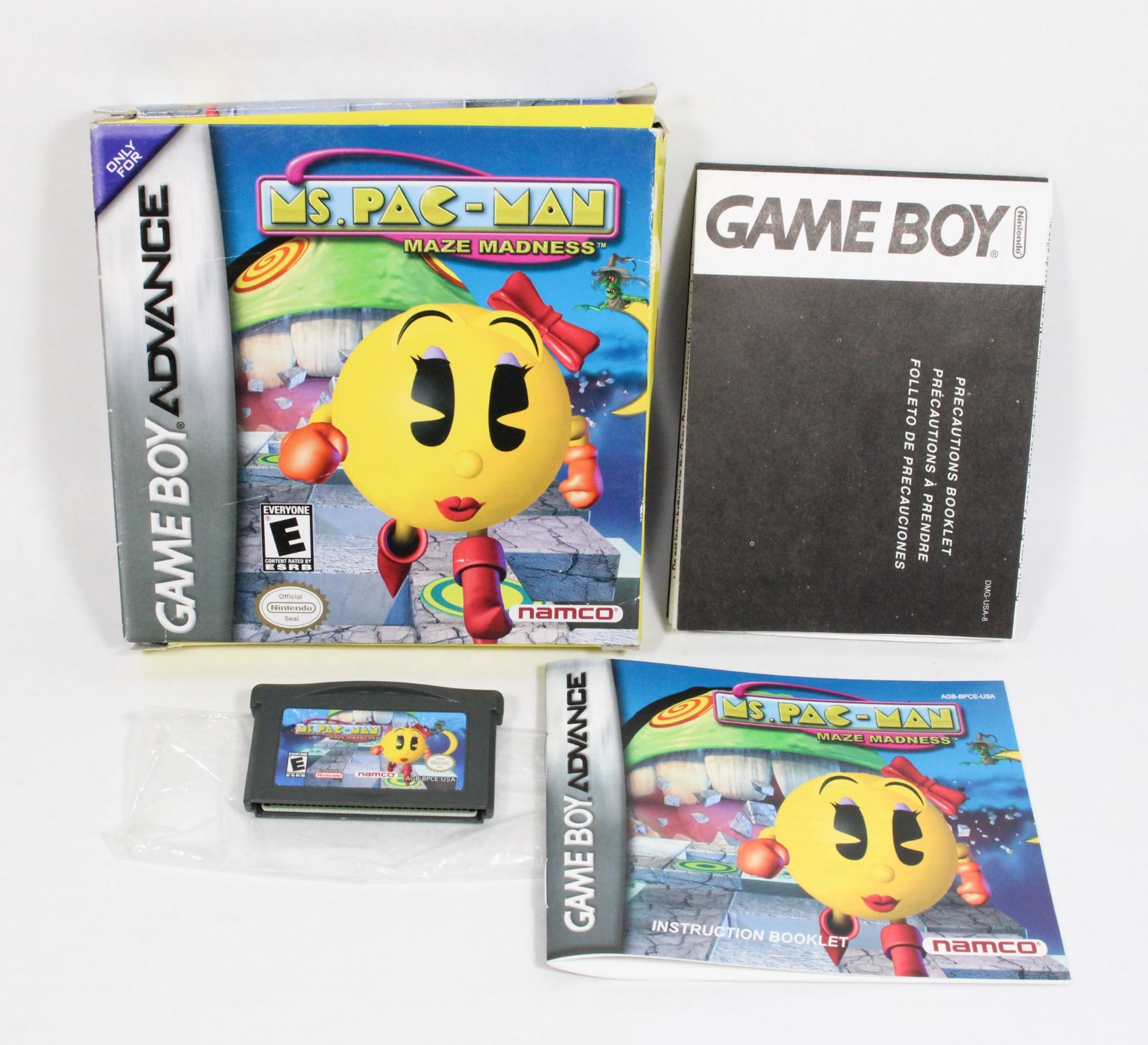 Msgba NINTENDO GAMEBOY ADVANCE MS. PAC-MAN MAZE MADNESS