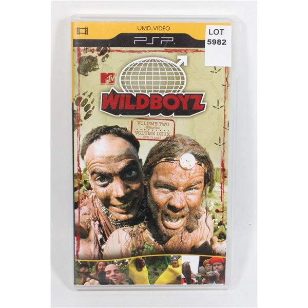 SONY UMD VIDEO FOR PSP WILDBOYZ