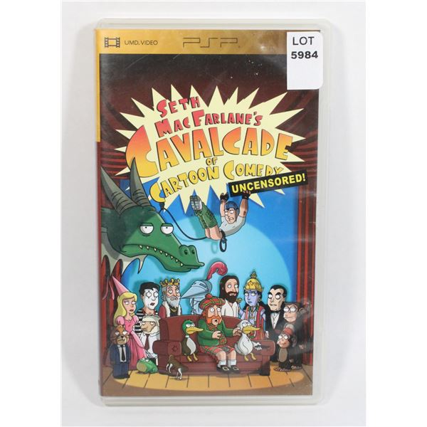 SONY UMD VIDEO FOR PSP SETH MACFARLANE'S CAVALCADE