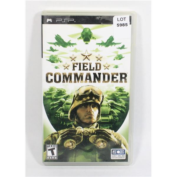 PSP FIELD COMMANDER GAME