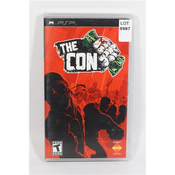 PSP THE CON GAME