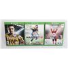 Image 1 : XBOX ONE NHL 16, MADDEN 15, AND NBA LIVE 14 GAMES