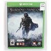 Image 1 : XBOX ONE SHADOW OF MORDOR MIDDLE EARTH GAME