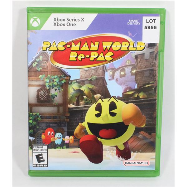 XBOX ONE PAC-MAN WORLD RE-PAC GAME