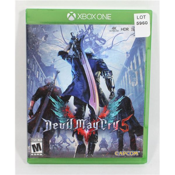 XBOX ONE DEVIL MAY CRY 5 GAME