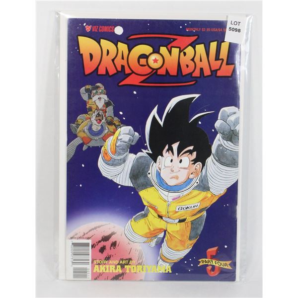 VIZ COMICS DRAGONBALL Z #5 PART FOUR