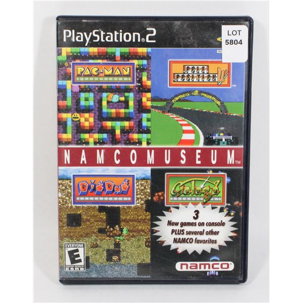 PLAYSTATION 2 NAMCO MUSEUM PS2 GAME