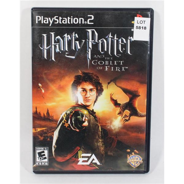 PLAYSTATION 2 HARRY POTTER AND THE GOBLET OF FIRE