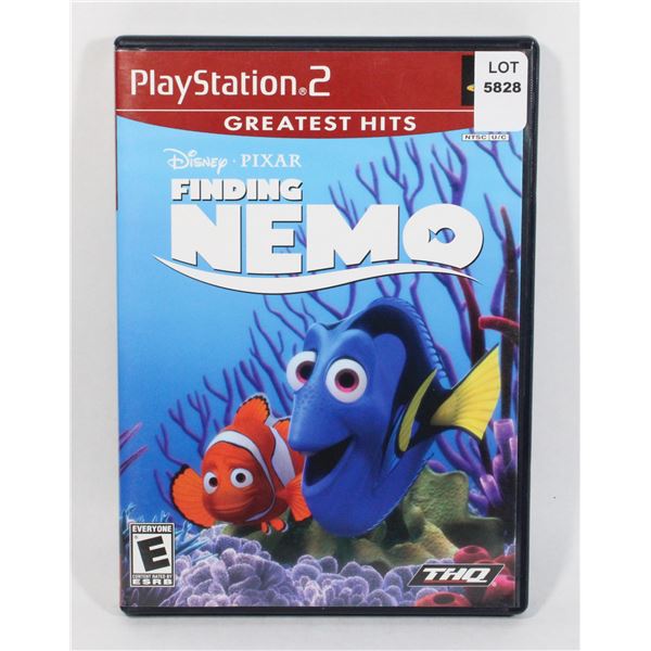 PLAYSTATION 2 DISNEY PIXAR FINDING NEMO PS2 GAME
