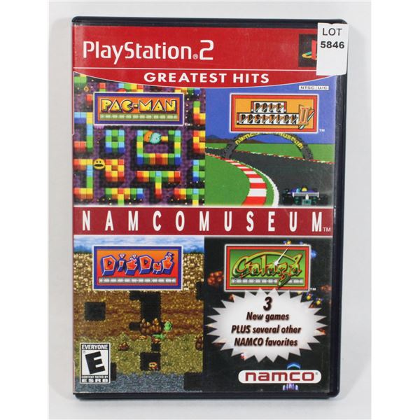 PLAYSTATION 2 NAMCO MUSEUM PS2 GAME