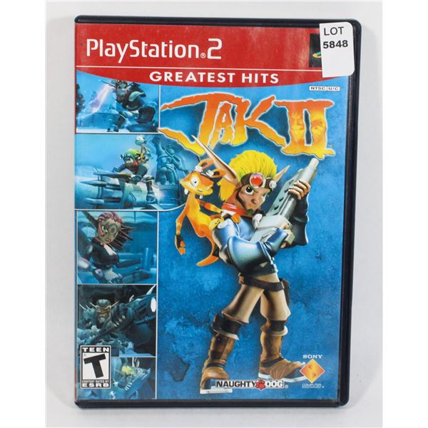 PLAYSTATION 2 JACK II PS2 GAME