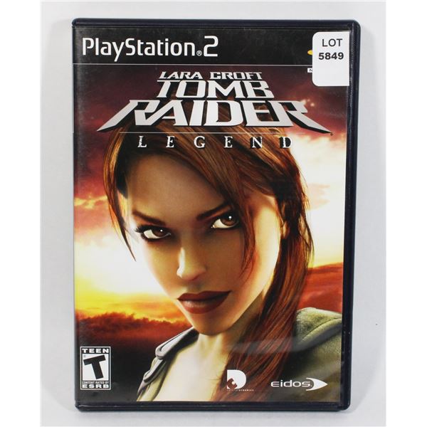 PLAYSTATION 2 LARA CROFT TOMB RAIDER LEGEND PS2