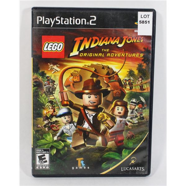 PLAYSTATION 2 LEGO INDIANA JONES THE ORIGINAL