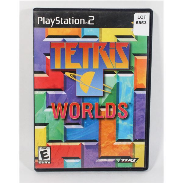 PLAYSTATION 2 TETRIS WORLDS PS2 GAME