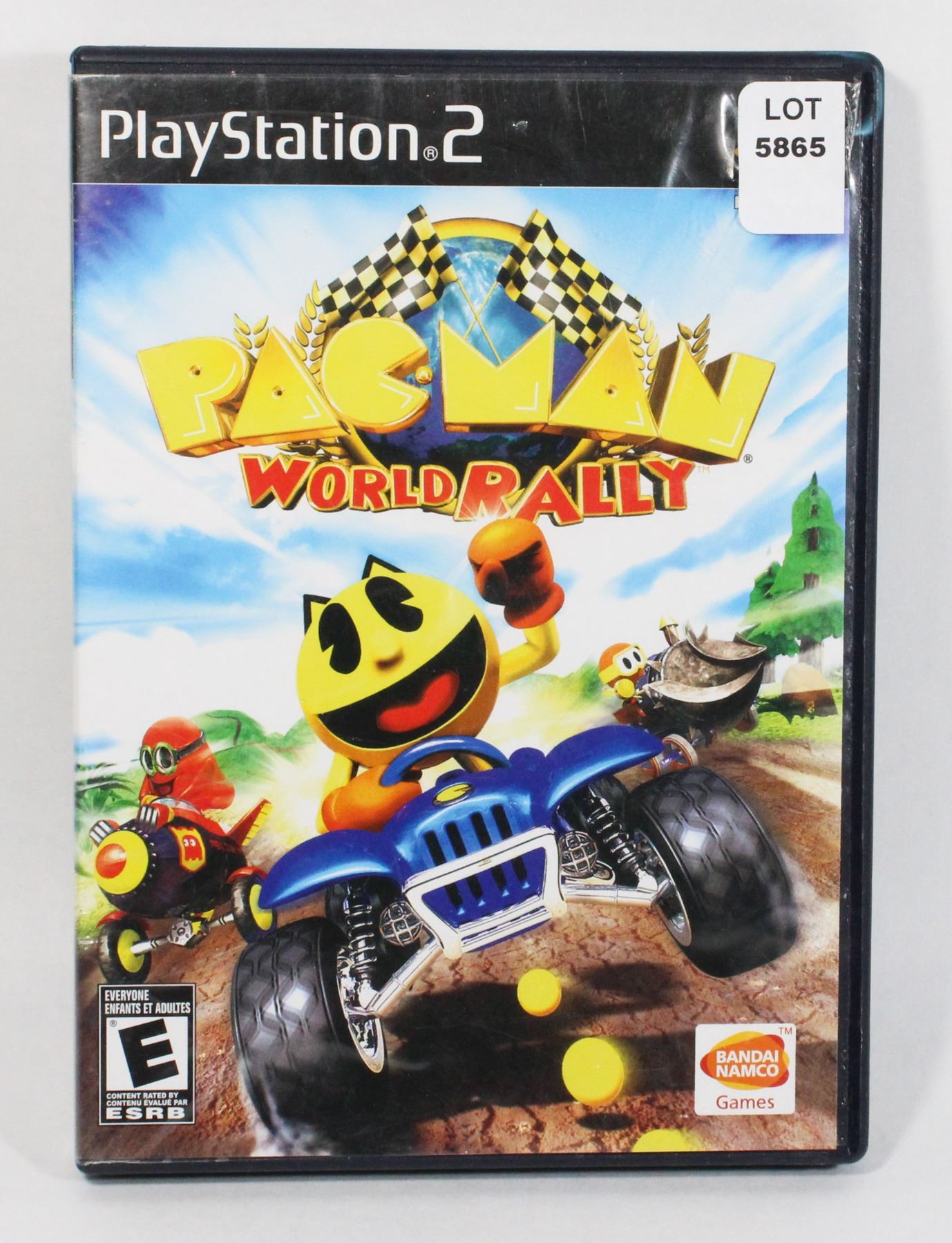 PLAYSTATION 2 PAC-MAN WORLD RALLY PS2 GAME