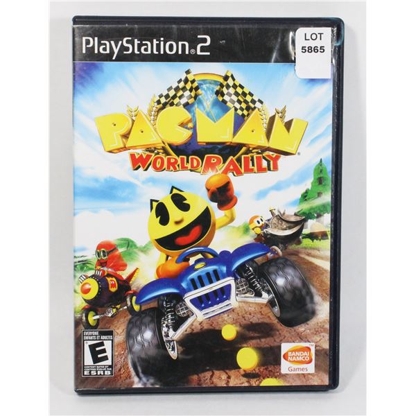 PLAYSTATION 2 PAC-MAN WORLD RALLY PS2 GAME
