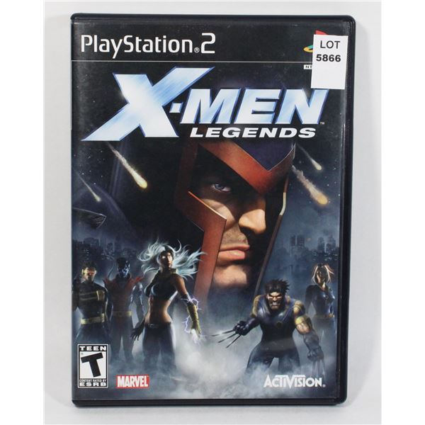 PLAYSTATION 2 X-MEN LEGENDS PS2 GAME