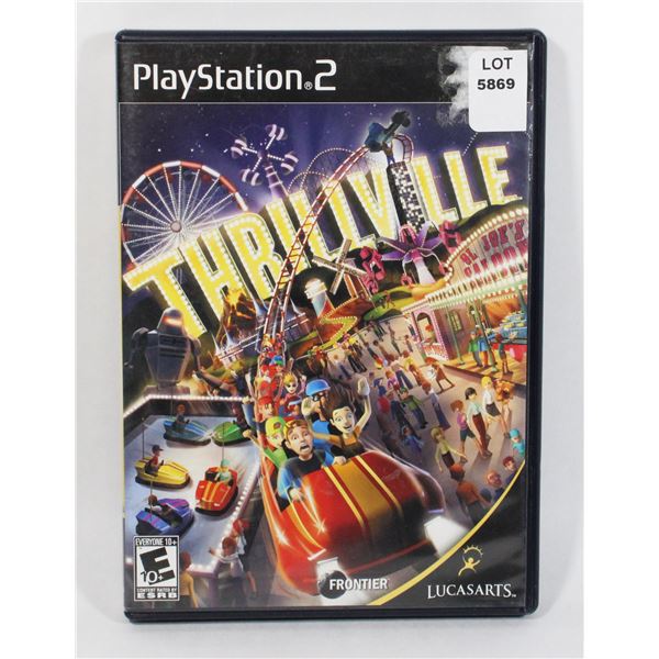 PLAYSTATION 2 THRILLVILLE PS2 GAME