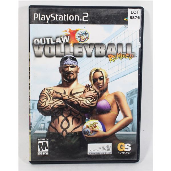 PLAYSTATION 2 OUTLAW VOLLEYBALL REMIXED PS2 GAME