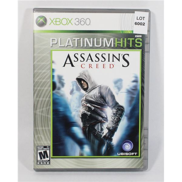 XBOX 360 ASSASSIN'S CREED GAME