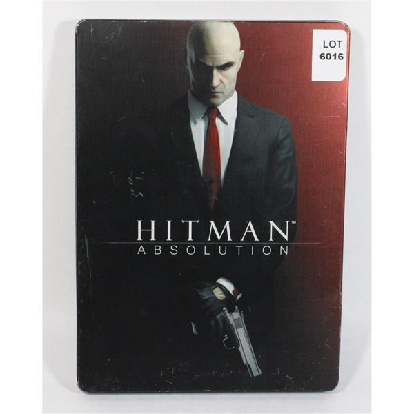 XBOX 360 HITMAN ABSOLUTION STEELBOOK GAME