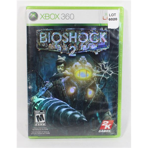 XBOX 360 BIOSHOCK 2 GAME. NEW, SEALED