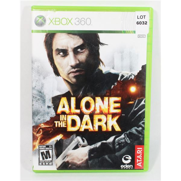 XBOX 360 ALONE IN THE DARK GAME