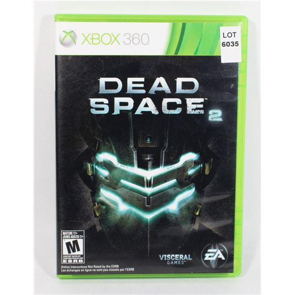 XBOX 360 DEAD SPACE 2 GAME