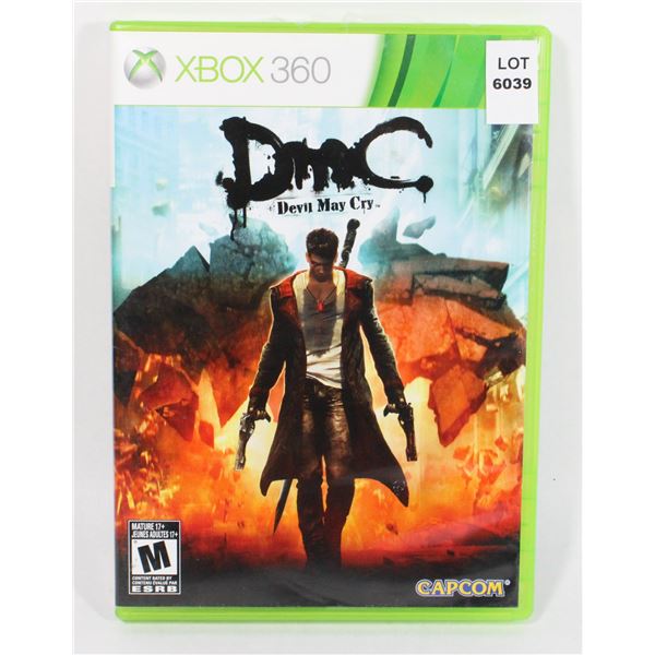 XBOX 360 DEVIL MAY DRY GAME
