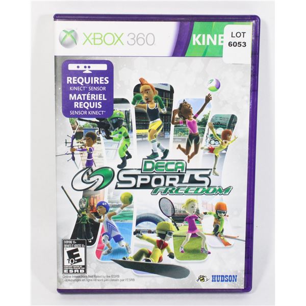 XBOX 360 DECA SPORTS FREEDOM GAME