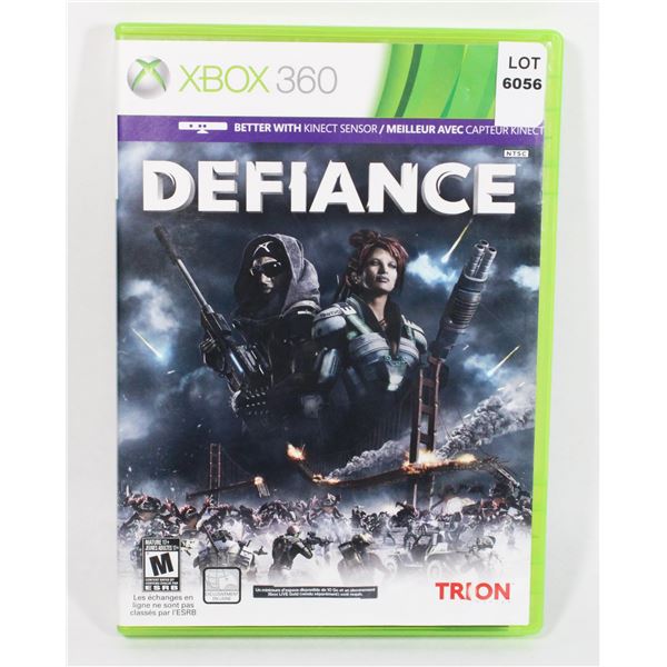 XBOX 360 DEFIANCE GAME
