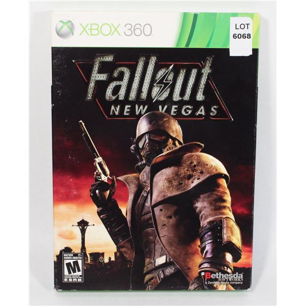 XBOX 360 FALLOUT NEW VEGAS