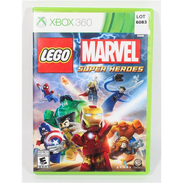 XBOX 360 LEGO MARVEL SUPER HEROES GAME